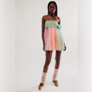 In Rainbows Mini dress…. Worn ONCE